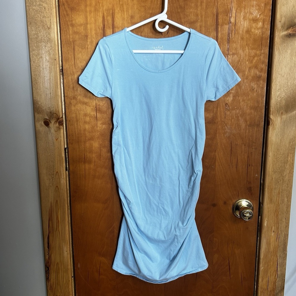 Essential Bodycon Maternity Dress - Isabel Maternity by Ingrid & Isabel Blue M